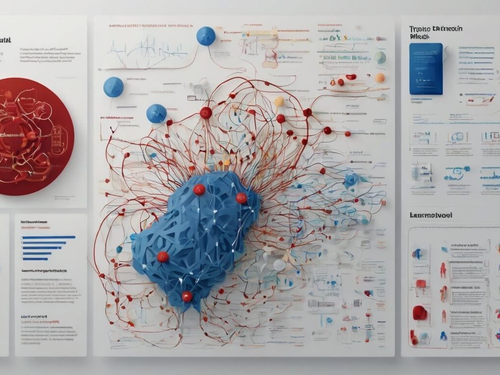 Infographic of CS50AI Harvard course topics with Persian annotations